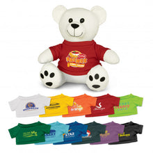 Load image into Gallery viewer, Custom Printed Cotton Bear Plush Toy with Logo
