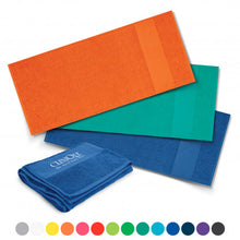 Load image into Gallery viewer, Custom Printed Marina Terry Towel with Logo