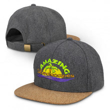 Load image into Gallery viewer, Custom Printed Anvil Flat Peak Cap with Logo