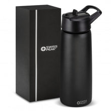 Load image into Gallery viewer, Custom Printed Swiss Peak Stealth Vacuum Bottle with Logo