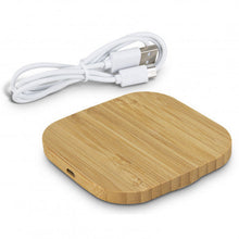 Load image into Gallery viewer, Vita Bamboo Wireless Charger - Square