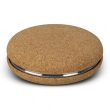 Load image into Gallery viewer, Cork Compact Mirror