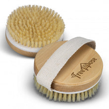 Load image into Gallery viewer, Custom Printed Wooden Body Brush with Logo