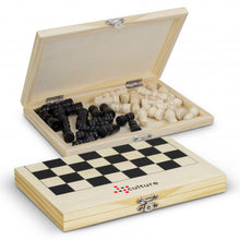 Load image into Gallery viewer, Custom Printed Travel Chess Set with Logo