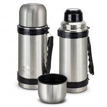 Load image into Gallery viewer, Custom Printed Mitre Vacuum Flask with Logo