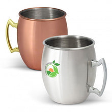Load image into Gallery viewer, Custom Printed Cossack Mule Mug with Logo