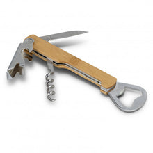 Load image into Gallery viewer, Bamboo Wine Waiters Knife
