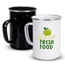 Load image into Gallery viewer, Custom Printed Bendigo Enamel Mug - 600ml with Logo