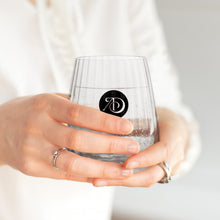 Load image into Gallery viewer, Custom Printed Luigi Bormioli Optica Stemless Low Ball with Logo