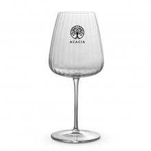 Load image into Gallery viewer, Custom Printed Luigi Bormioli Optica Bordeaux Glass with Logo