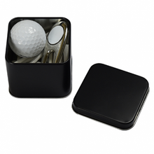 Load image into Gallery viewer, Square 1 Ball Golf Accessories Tin Deluxe Black