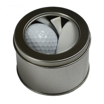 Custom Printed One Ball Golf Accessories Tin with Logo 