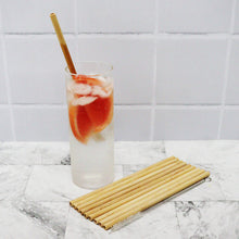 Load image into Gallery viewer, Sipco Bamboo Straws