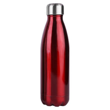 Load image into Gallery viewer, red leak proof custom printed promotional drink bottles