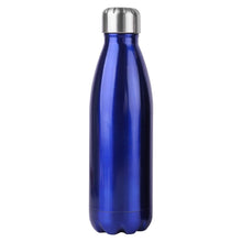 Load image into Gallery viewer, blue leak proof custom printed promotional drink bottles