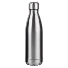 Load image into Gallery viewer, silver leak proof custom printed promotional drink bottles