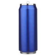 Load image into Gallery viewer, blue flip-out drinking nozzle custom printed promotional drink bottles