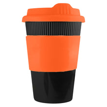 Load image into Gallery viewer, orange eco friendly custom printed promotional ecco kuppas