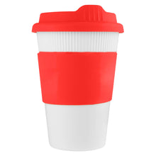 Load image into Gallery viewer, red eco friendly custom printed promotional ecco kuppas