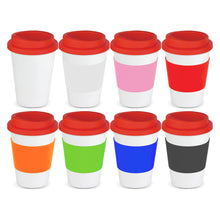 Load image into Gallery viewer, red eco friendly custom printed promotional ecco kuppas
