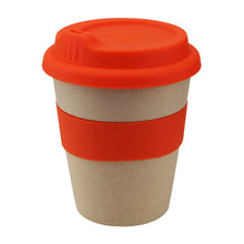 Load image into Gallery viewer, orange eco friendly custom printed promotional ecco kuppas