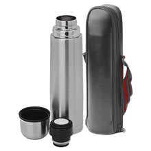 Load image into Gallery viewer, Custom Printed Bullet Flask Silver 500ml with Logo