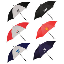 Load image into Gallery viewer, Custom Printed Mickelson Umbrella with Logo
