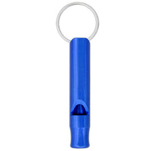 Load image into Gallery viewer, Aluminium Metal Whistle Keychain