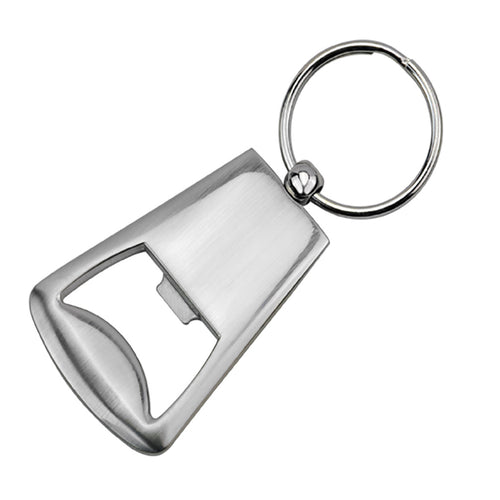 Custom Printed Salute Bottle Opener Key Ring with Logo