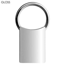 Load image into Gallery viewer, gloss silver premium custom printed promotional key rings