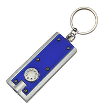 Load image into Gallery viewer, blue torch custom printed promotional misc key rings