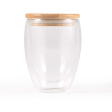 Load image into Gallery viewer, Custom Printed Sierra 350ml Double Wall Glass Cup with Logo