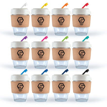 Load image into Gallery viewer, Custom Printed Vienna Eco Coffee Cup / Cork Band with Logo