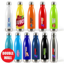 Load image into Gallery viewer, Custom Printed Soda Vacuum Bottle with Logo