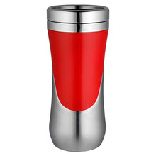 Load image into Gallery viewer, red leak tight custom printed promotional plastic mugs