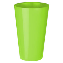 Load image into Gallery viewer, lime green strong custom printed promotional plastic mugs