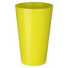 Load image into Gallery viewer, yellow strong custom printed promotional plastic mugs