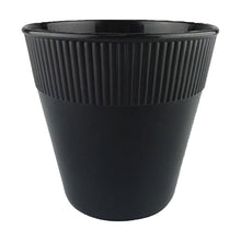 Load image into Gallery viewer, black strong custom printed promotional plastic mugs