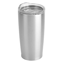 Load image into Gallery viewer, silver eco friendly custom printed promotional stainless steel mugs