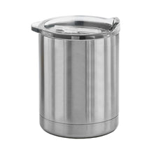 Load image into Gallery viewer, silver eco friendly custom printed promotional stainless steel mugs