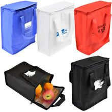 Load image into Gallery viewer, Custom Printed Insulated Cooler Bag with Logo