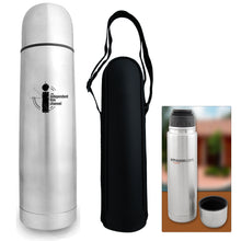Load image into Gallery viewer, Custom Printed Bullet Vacuum Flask with Logo
