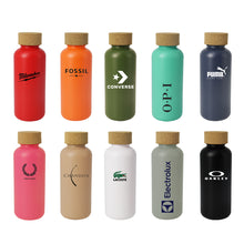 Load image into Gallery viewer, Custom Printed Organic 650ml Bottle with Logo