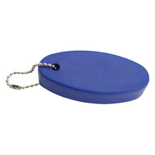 Load image into Gallery viewer, blue floating premium custom printed promotional stress key rings