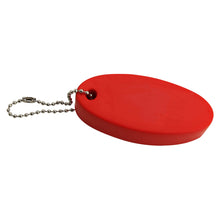 Load image into Gallery viewer, red floating premium custom printed promotional stress key rings