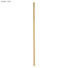 Load image into Gallery viewer, gold eco friendly custom printed promotional reusable straws
