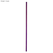 Load image into Gallery viewer, purple eco friendly custom printed promotional reusable straws
