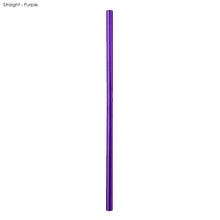 Load image into Gallery viewer, purple eco friendly custom printed promotional reusable straws