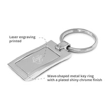 Load image into Gallery viewer, Wave Metal Key Ring
