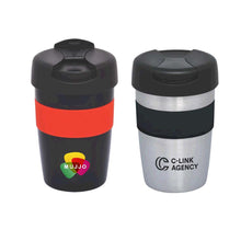 Load image into Gallery viewer, Custom Printed Milan Double Wall Mug with Logo